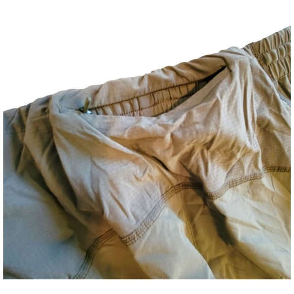 Outdoor Voices Woman's Pants Size Large Olive Green Drawstring Waist JJ3298 - Picture 7 of 12